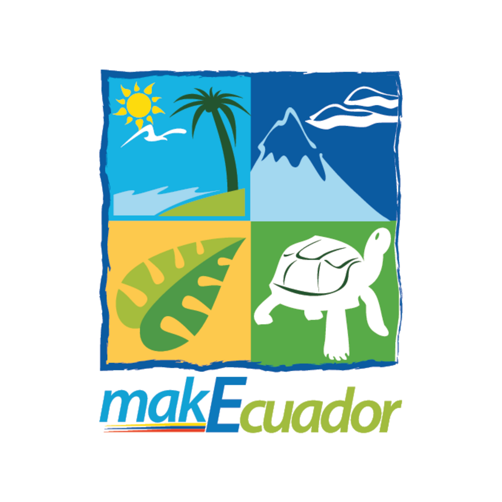 Logo, Travel, Ecuador, makecuador