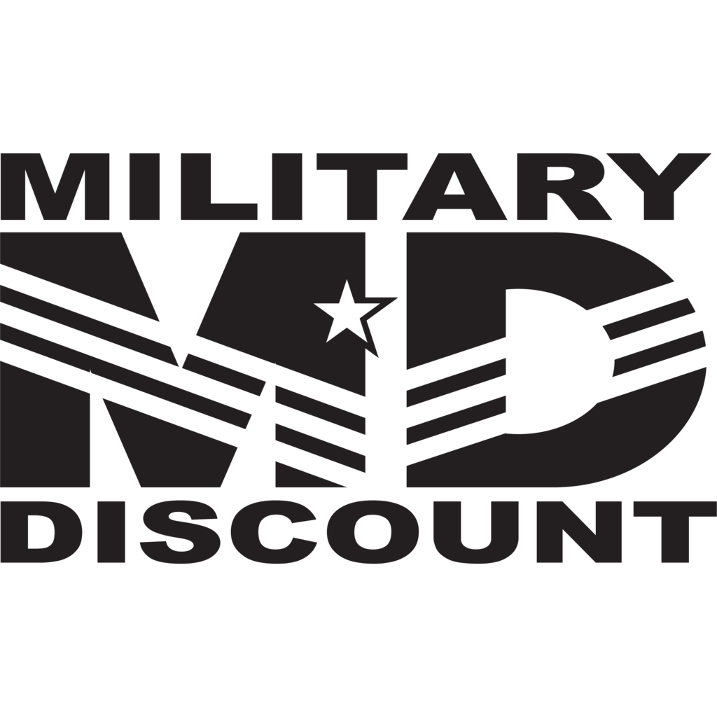 Military Discount logo, Vector Logo of Military Discount brand free