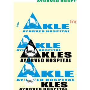 Logo, Medical, India, Kles Ayurvedic Hospital - BW