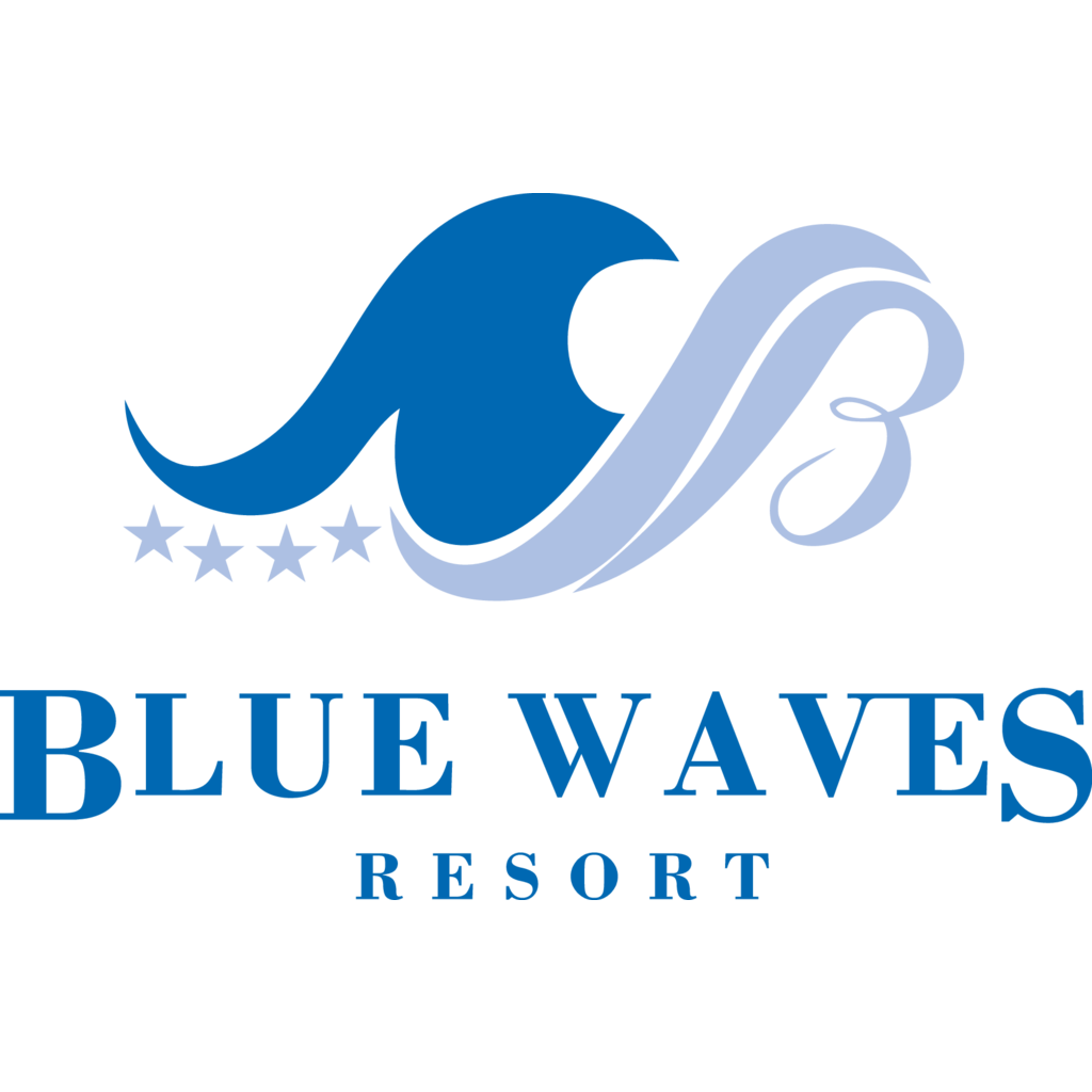 Blue,Waves,Resort