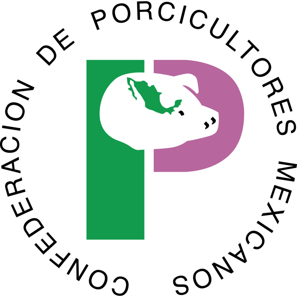 Confederación, De, Porcicultores, Mexicanos, Farmer, Agriculture, Logo 