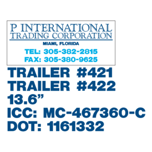 P International Trading Corporation Logo