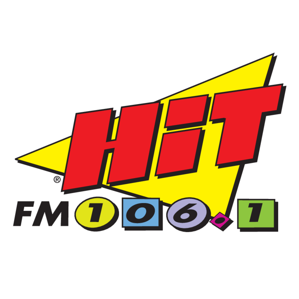Hit FM 106 1 logo, Vector Logo of Hit FM 106 1 brand free download (eps
