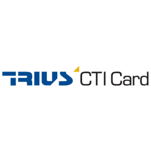 Trius CTI Card Logo