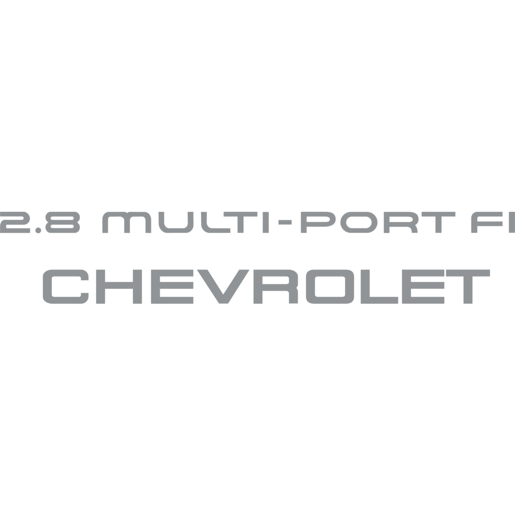 Logo, Auto, United States, 2.8 Multi-Port Chevrolet