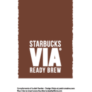 Starbucks Via Ready Brew