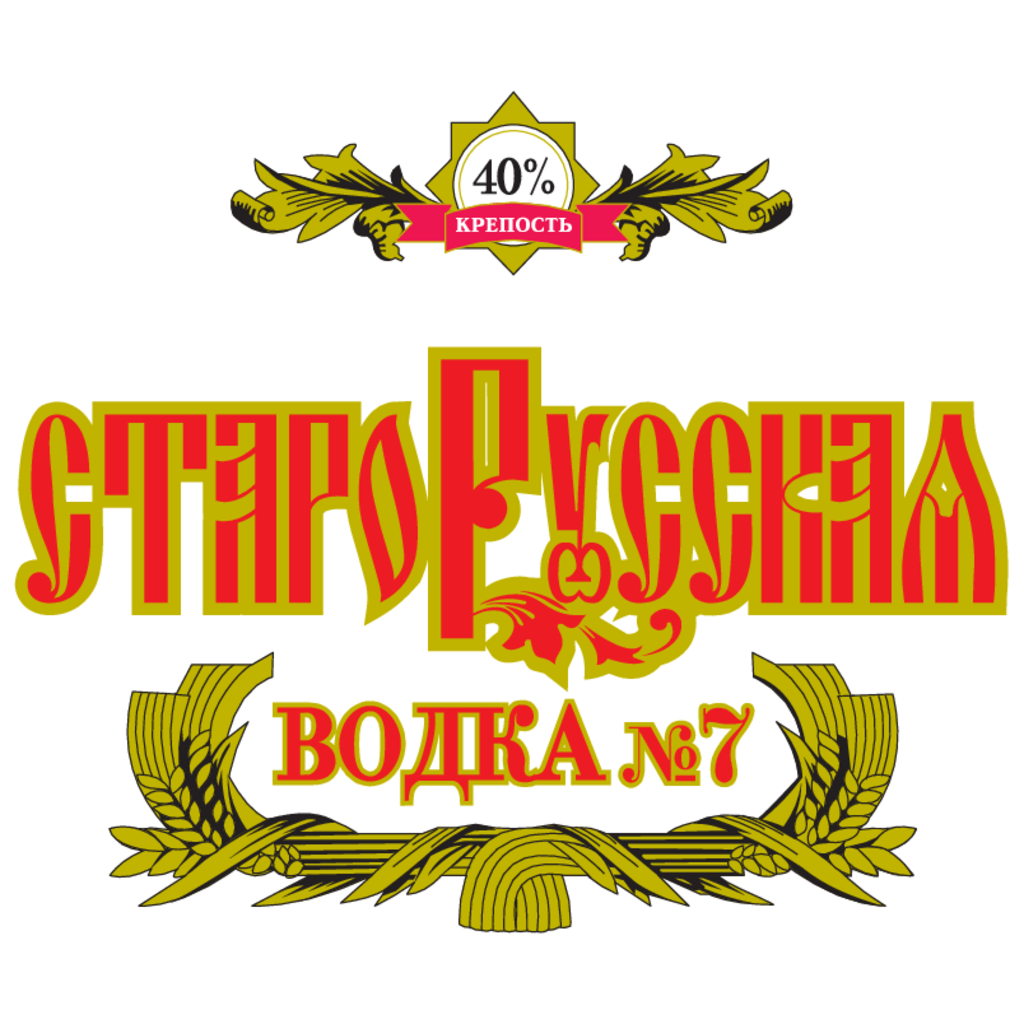 Starorusskaya,Vodka
