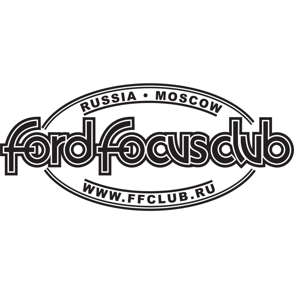 Ford Focus Club logo, Vector Logo of Ford Focus Club brand free