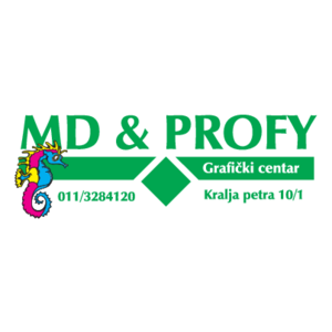 MD&Profy Graficki Centar Logo