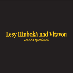Lesy Hluboka nad Vltavou Logo