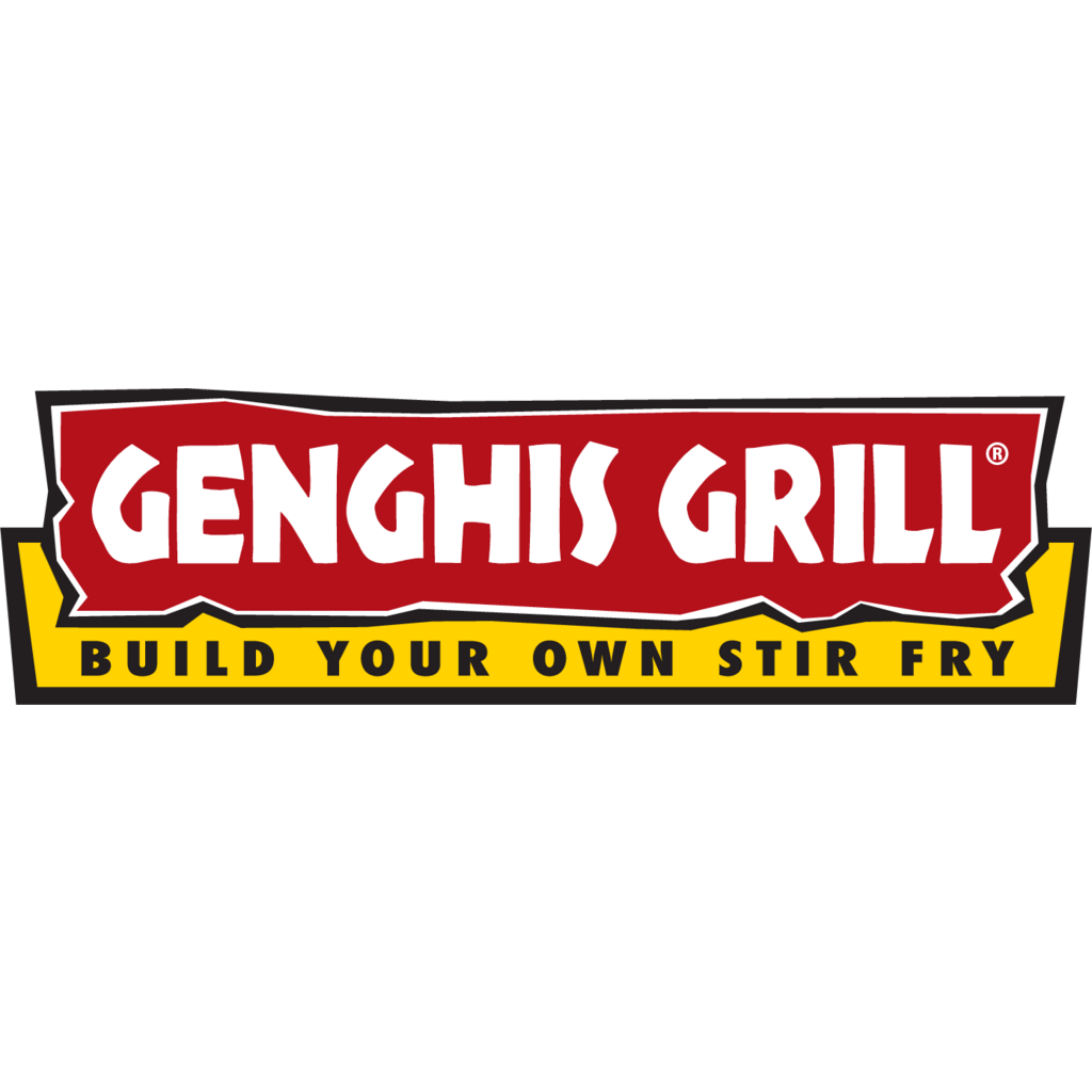 Logo, Food, Genghis Grill