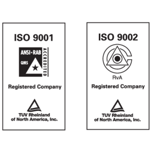 ISO 9002 TUV Logo