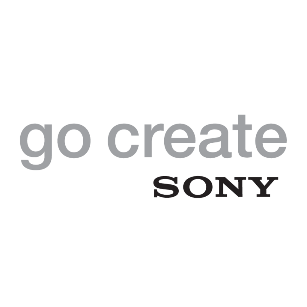 Go,Create,Sony
