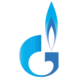 Gazprom(100) Logo