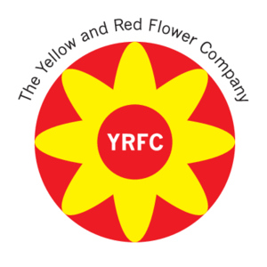 The Yellow and Red Flower Company Logo