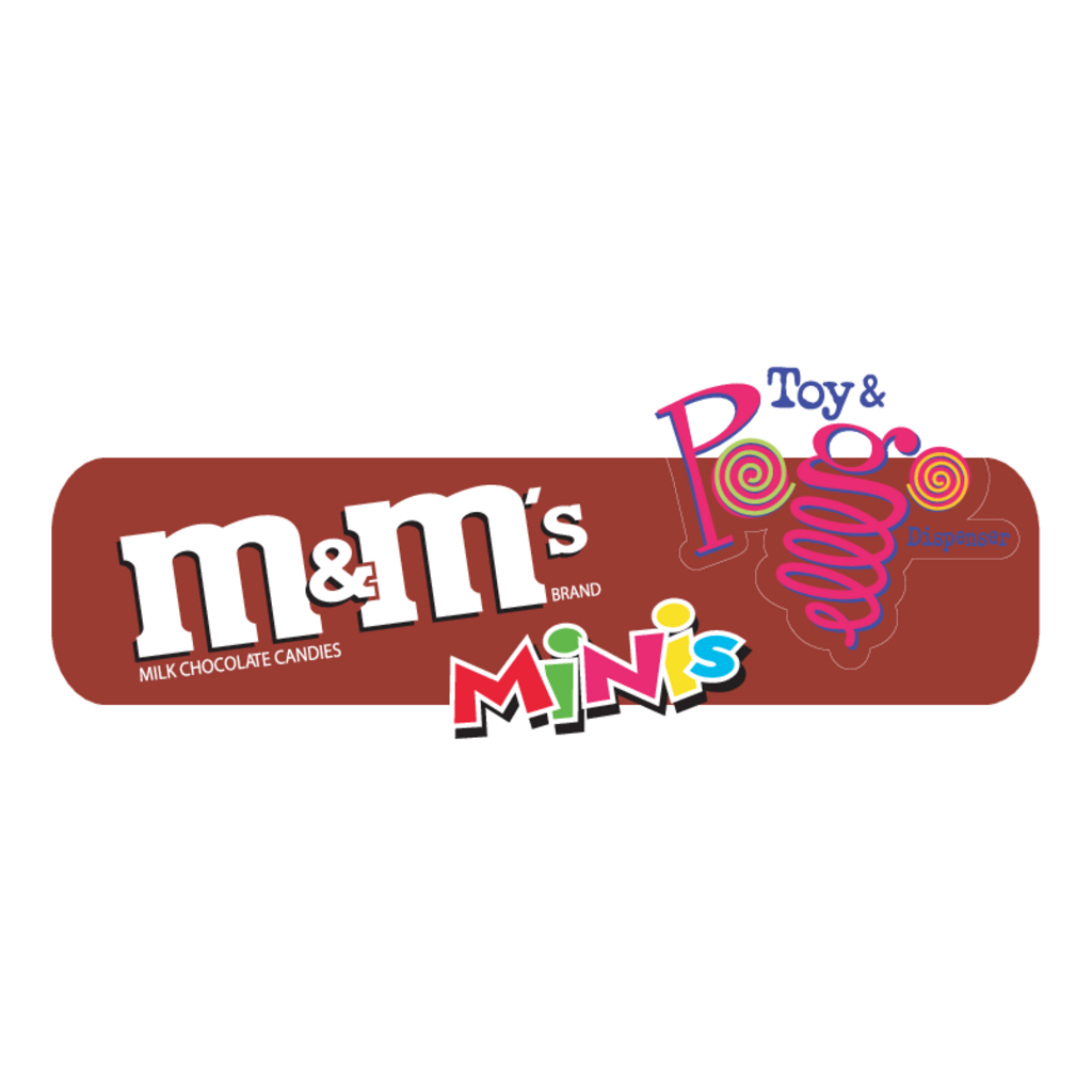 m&m's,MINIs,Toys,&,Pogo,Dispenser