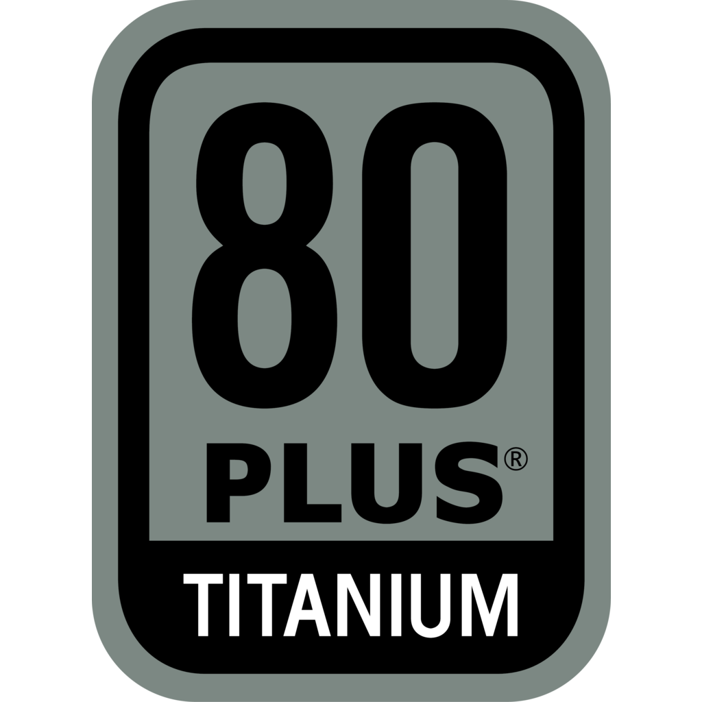 Logo, Technology, Power Supply 80 PLUS Titanium Certification