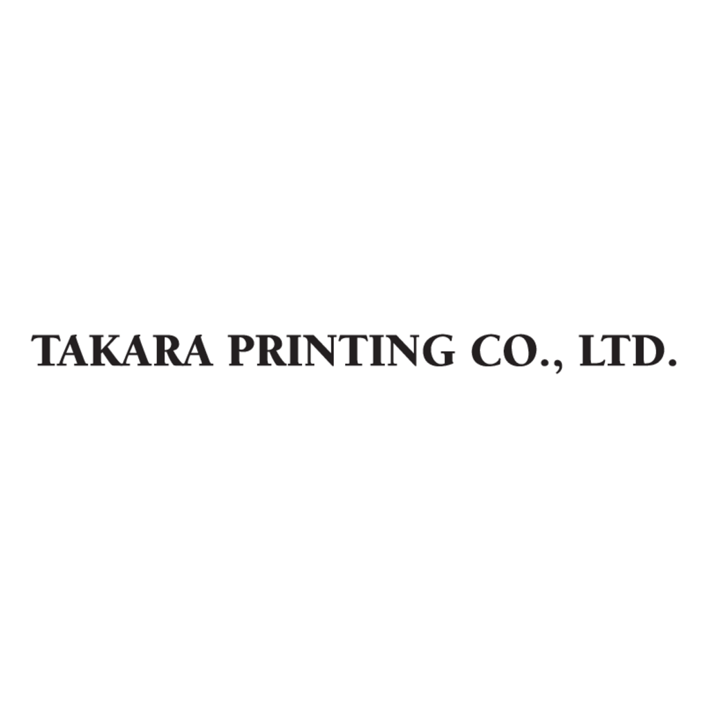 Takara,Printing