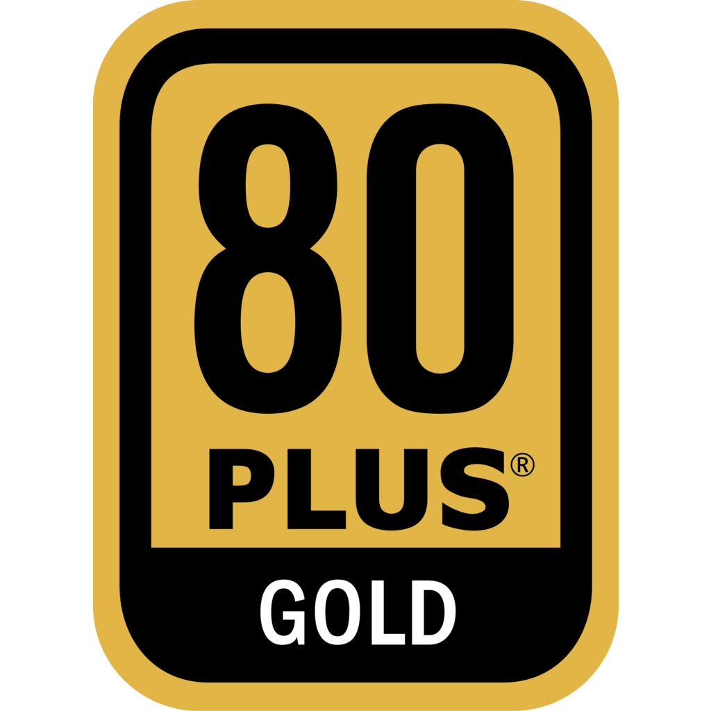 Logo, Technology, Power Supply 80 PLUS Gold Certification