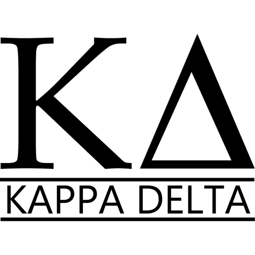 Kappa Delta logo, Vector Logo of Kappa Delta brand free download (eps