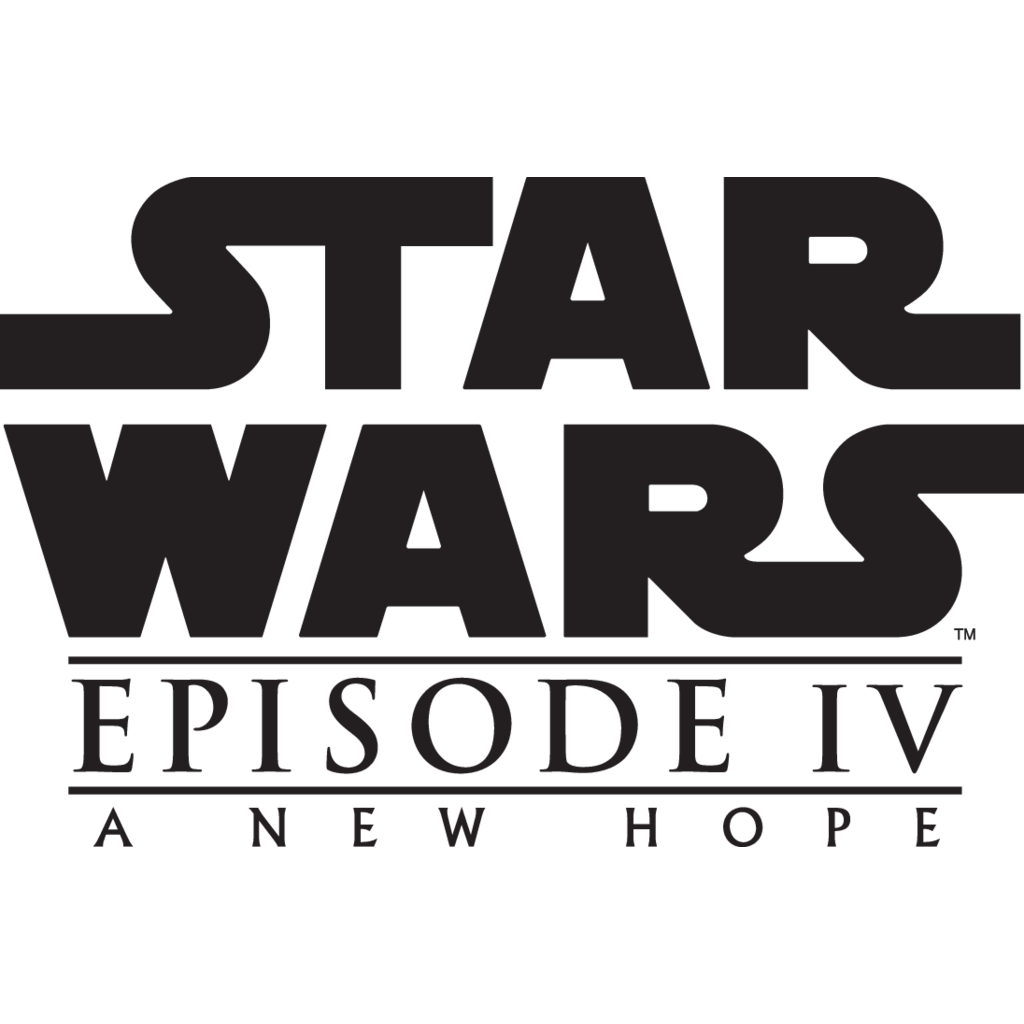 Logo, Design, United States, Star Wars Episode IV