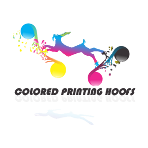 Colored Printing Hoofs Logo