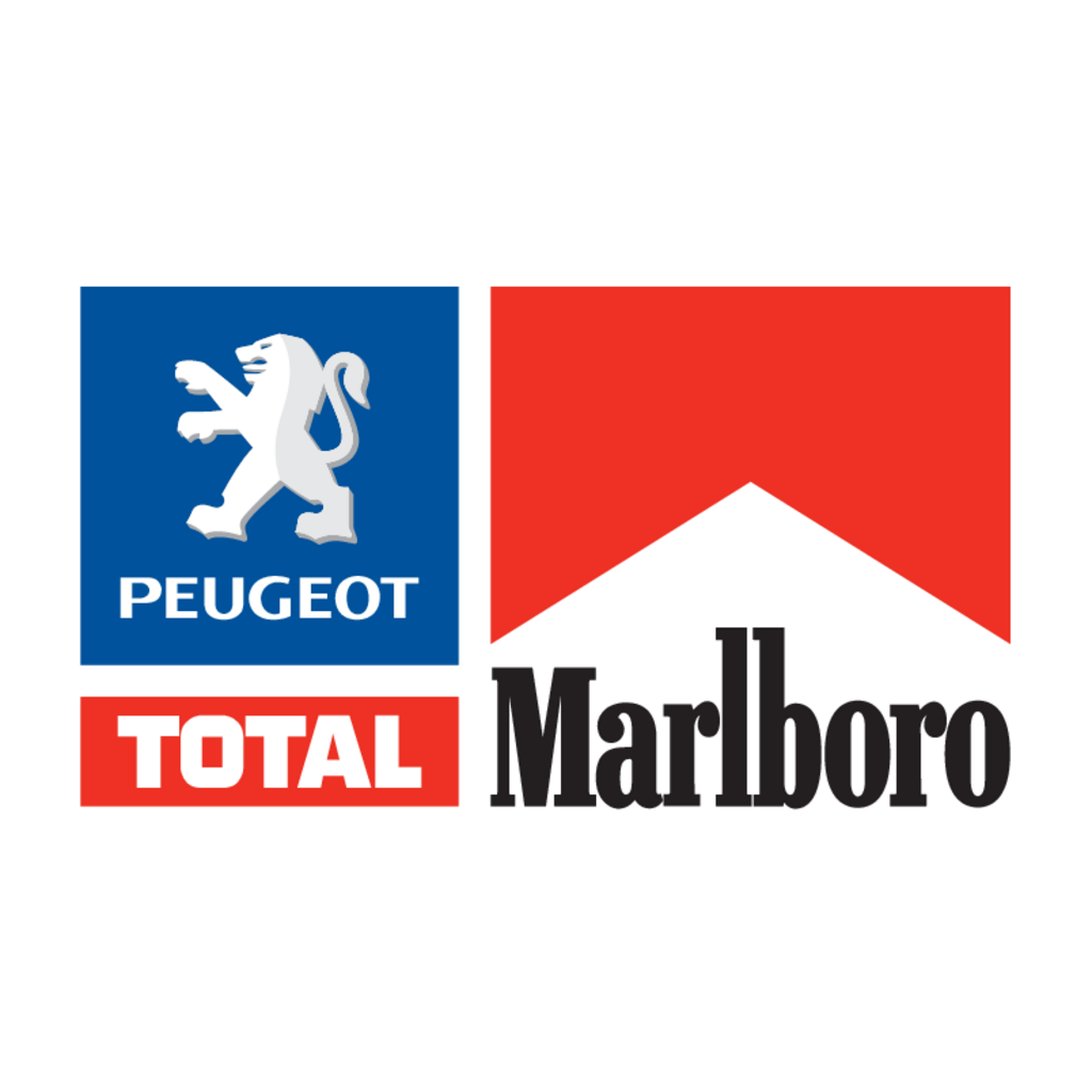 Peugeot,Total,Marlboro,Team