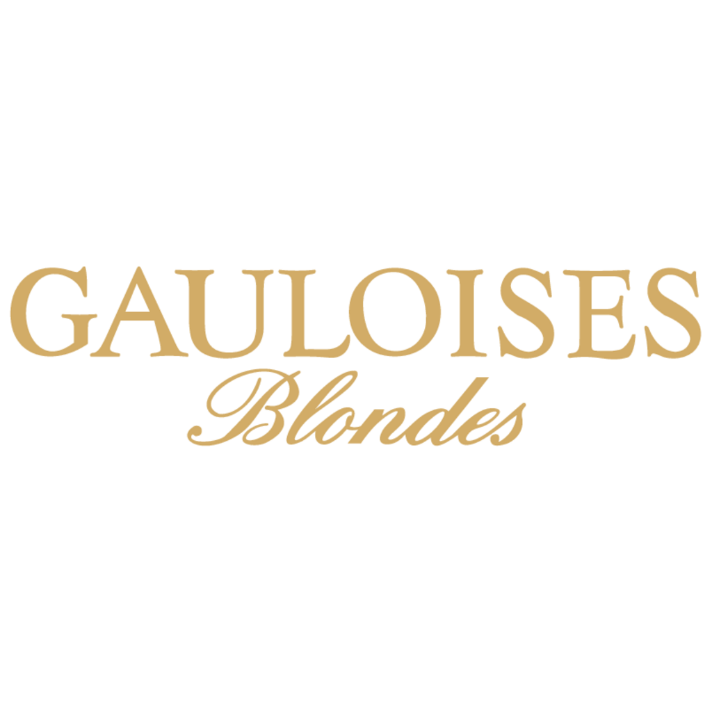 Gauloises,Blondes
