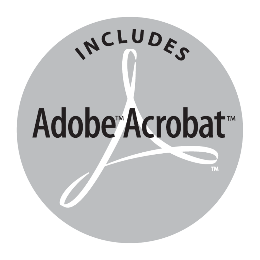 Adobe,Acrobat,Includes