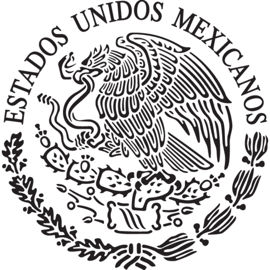 Logo, Government, Mexico, Estados, Unidos, Mexicanos
