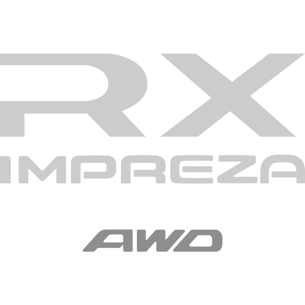 Logo, Auto, Japan, RX Impreza AWD