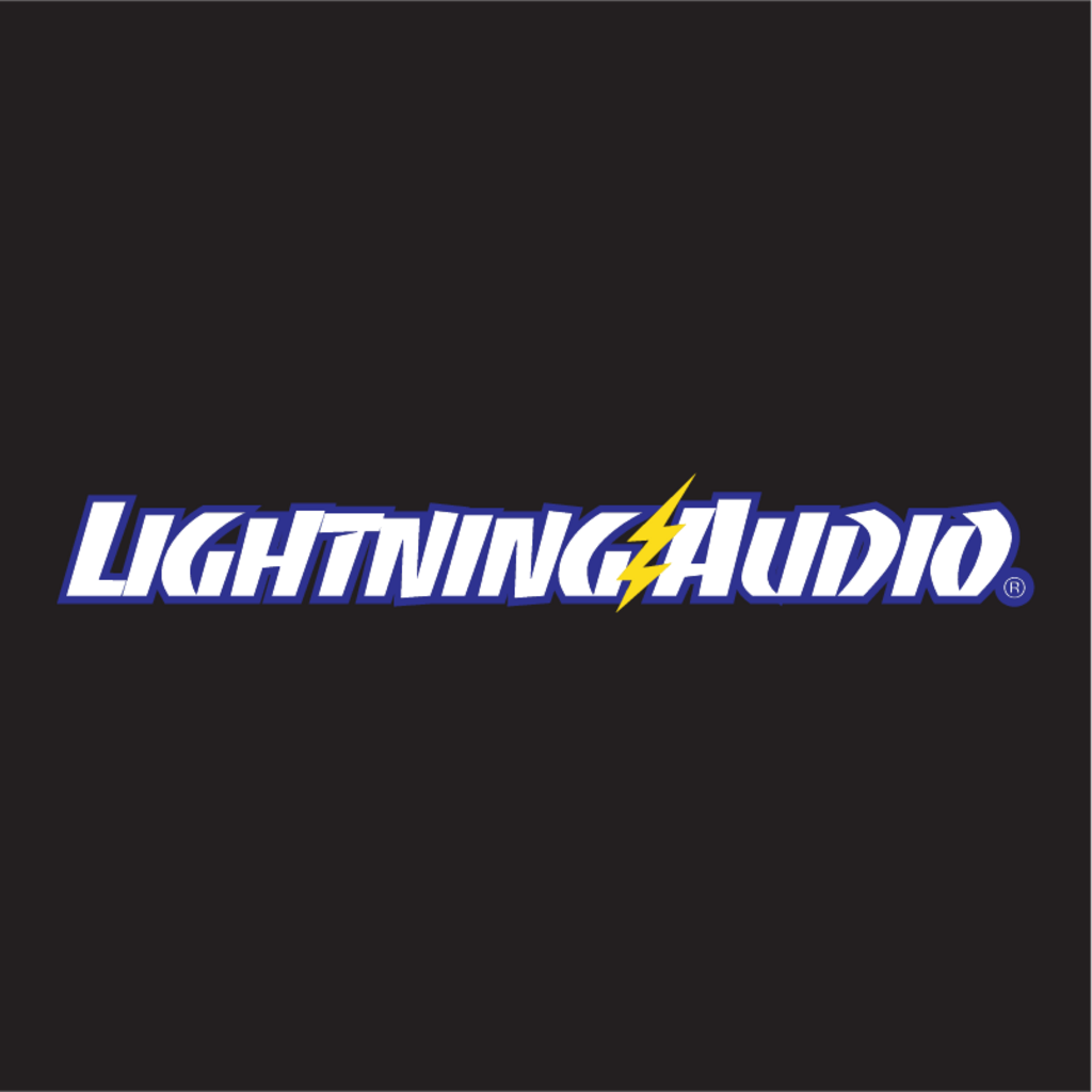 Lightning Audio logo, Vector Logo of Lightning Audio brand free