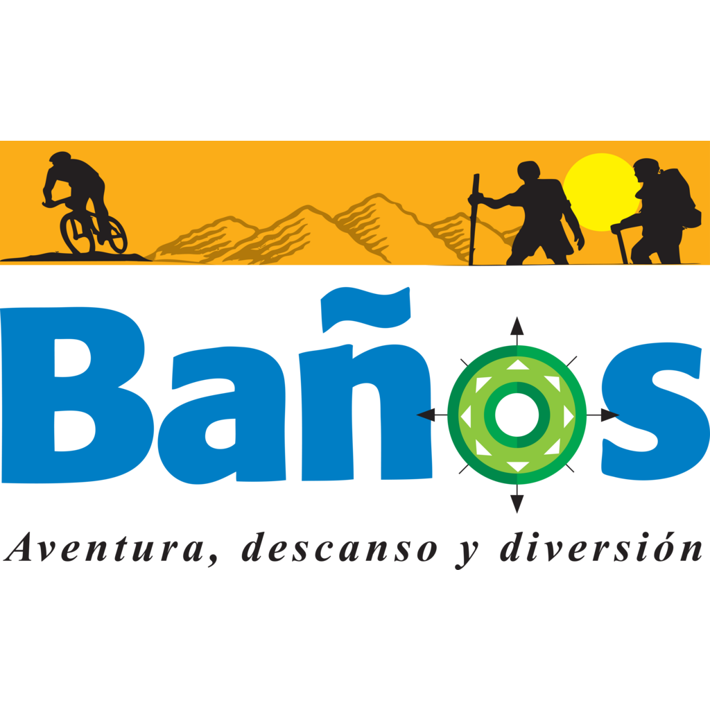 Logo, Travel, Ecuador, Baños