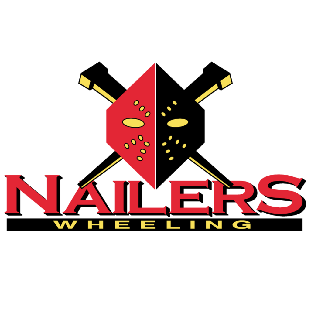 Wheeling Nailers logo, Vector Logo of Wheeling Nailers brand free