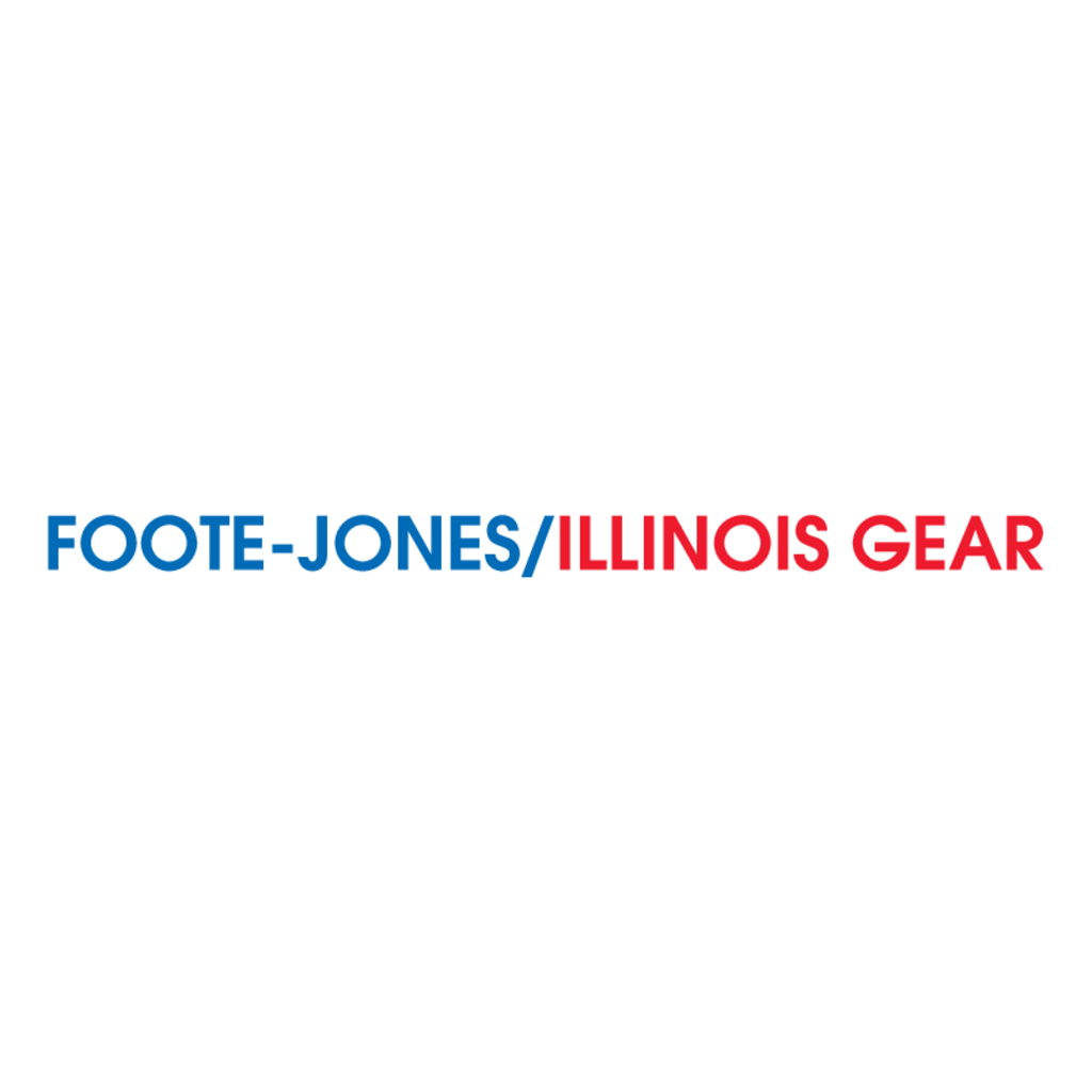 Foote-Jones,Illinois,Gear