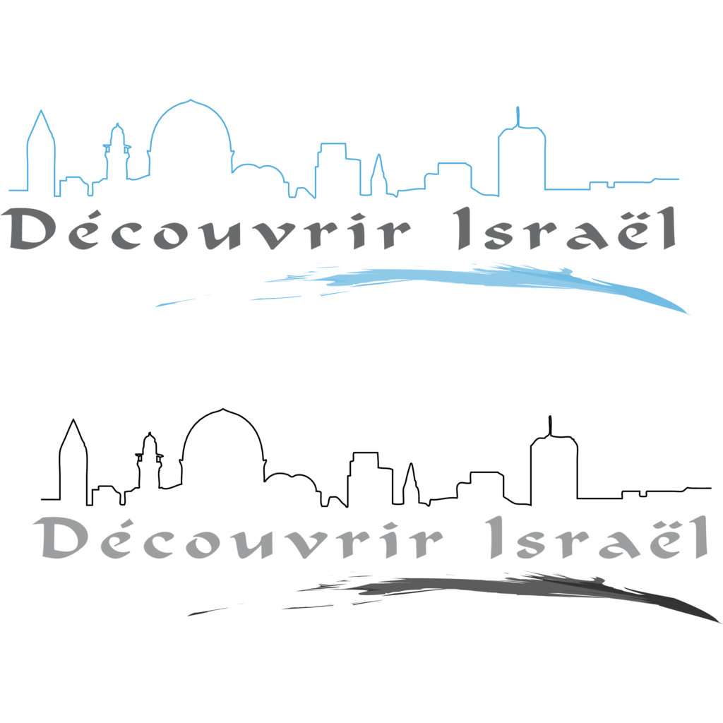Logo, Travel, France, Découvrir Israel