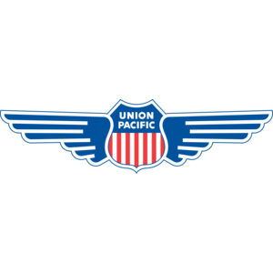 Union Pacific Diesel Logo with Wings Logo