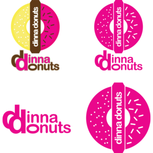 dinna donuts Logo