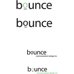 Bounce Communication Design inc  Logo