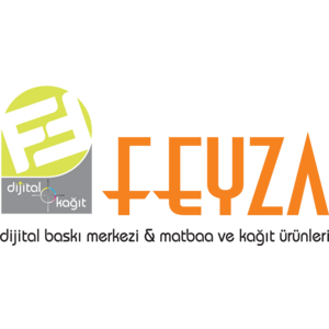 Feyza dijital baski merkezi Logo