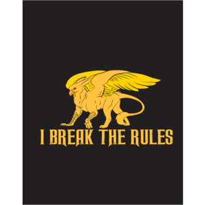 i break the rules Logo