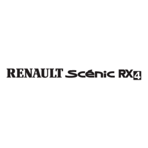 Renault Scenic RX4 Logo