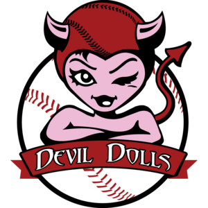 Ben Luna Montclair Fast Pitch League Devil Dolls Logo