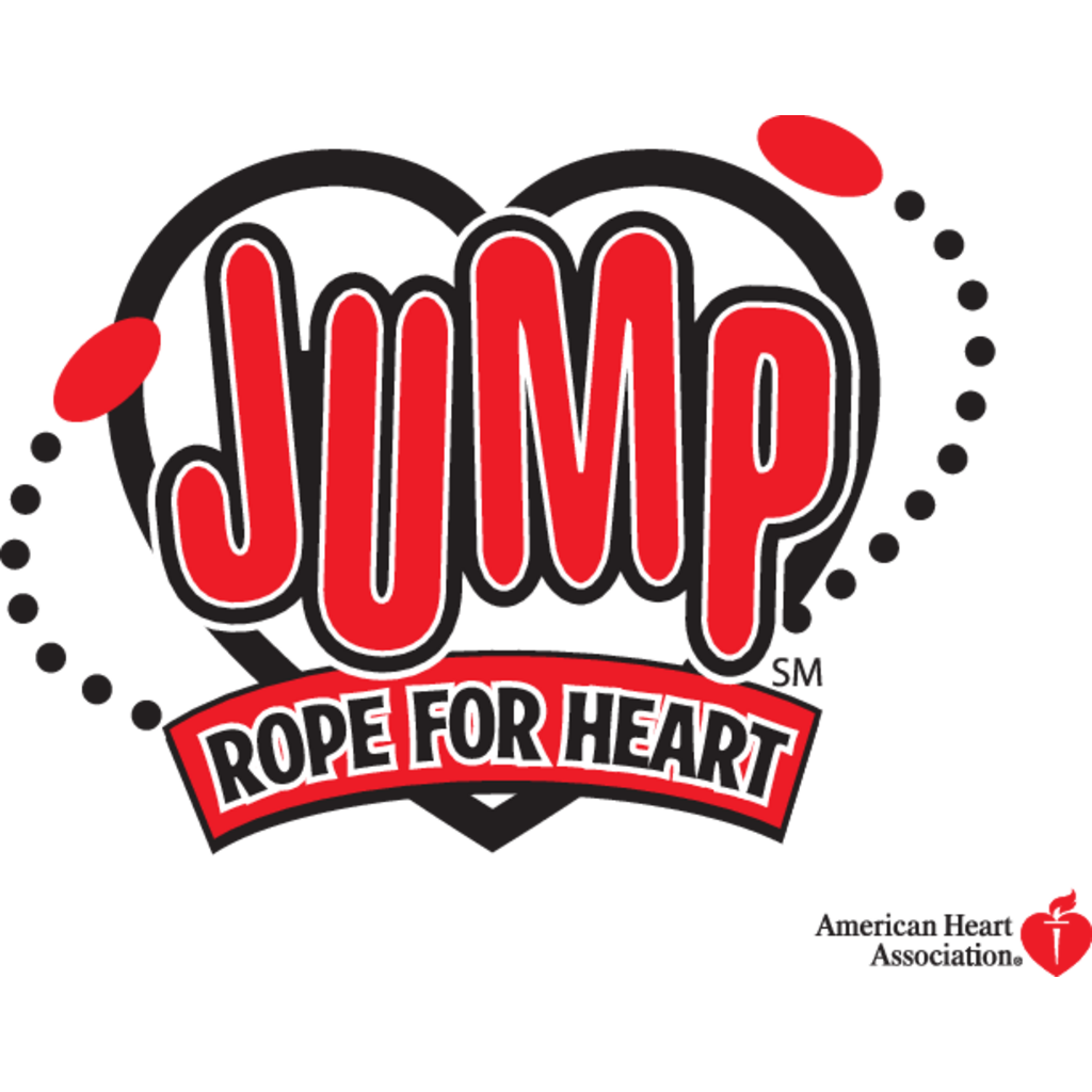 Jump Rope for Heart logo, Vector Logo of Jump Rope for Heart brand free