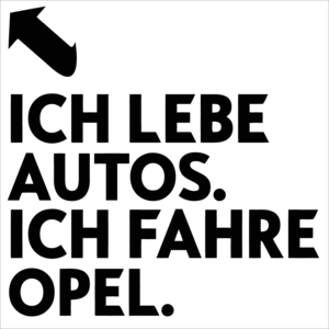 Opel Ich Lebe Autos Logo
