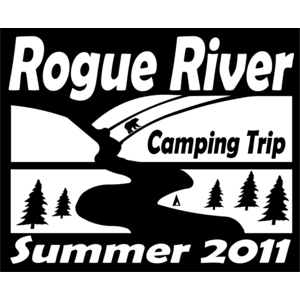 Rogue River Camping Trip Logo