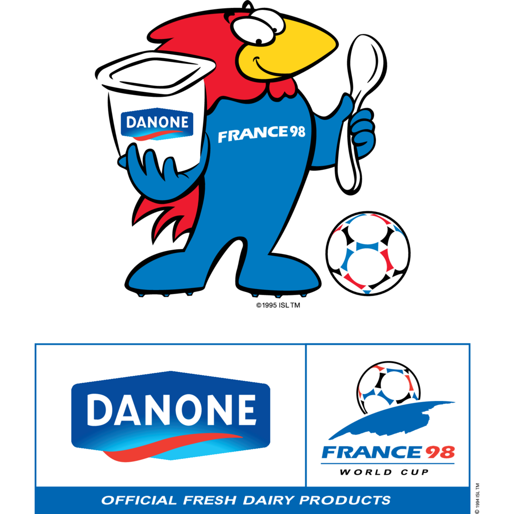 Danone,sponsor,of,Worldcup,98