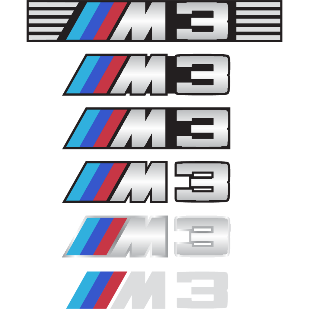 BMW M Series Logo PNG vector in SVG, PDF, AI, CDR format