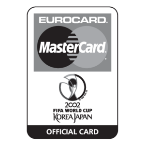 Eurocard MasterCard - 2002 FIFA World Cup(120) Logo