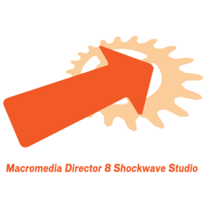 Macromedia Director 8 Shockwave Studio Logo
